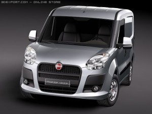 Fiat Doblo Cargo 2010 3D Modell