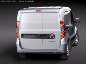 Fiat Doblo Cargo 2010 3D Modell