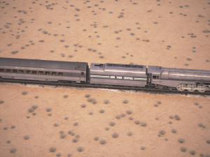 20th century limited hudson train Modelo 3D