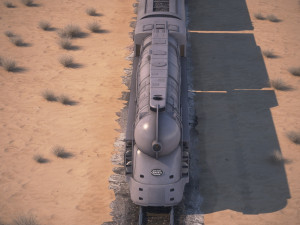 20th century limited hudson train Modelo 3D