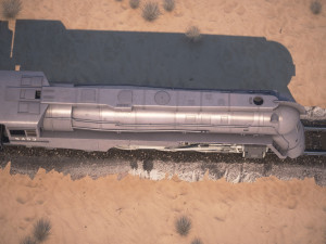 20th century limited hudson train Modelo 3D