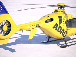 Adac Eurocopter EC135 3D 모델