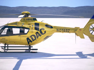 Adac Eurocopter EC135 3D Model