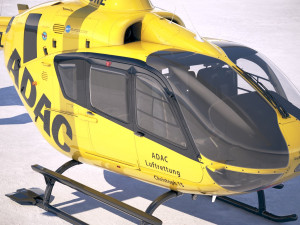 Adac Eurocopter EC135 3D 모델