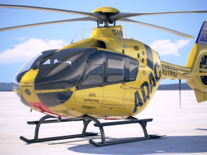 Adac Eurocopter EC135 3D 모델