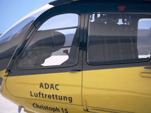 Adac Eurocopter EC135 3D Model