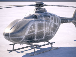 Adac Eurocopter EC135 3D 모델
