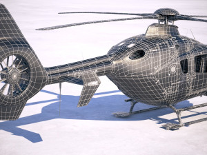 Adac Eurocopter EC135 3D 모델