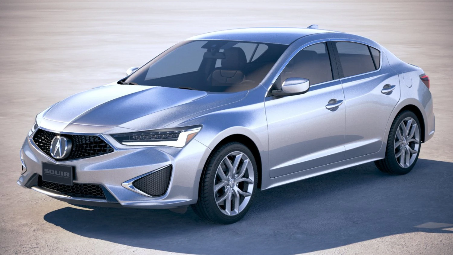 Acura ILX 2019 3D Model .c4d .max .obj .3ds .fbx .stl .blend