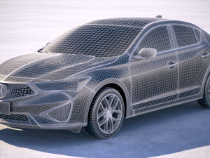 Acura ILX 2019 3D Model