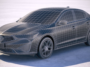 Acura ILX 2019 3D Model