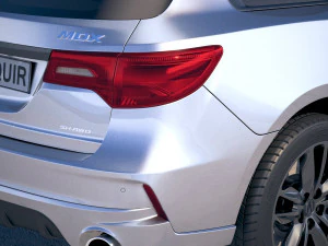 Acura MDX A-spec 2019 3D Model