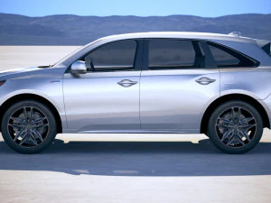 Acura MDX A-spec 2019 3D Model