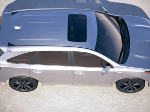 Acura MDX A-spec 2019 3D Model