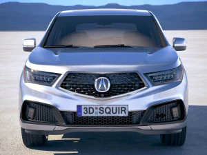 Acura MDX A-spec 2019 3D Model