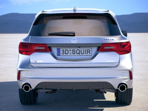 Acura MDX A-spec 2019 3D Model