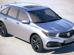 Acura MDX A-spec 2019 Modelo 3D