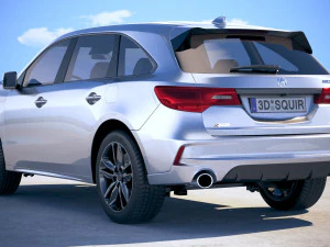 Acura MDX A-spec 2019 3D Model