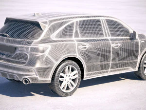 Acura MDX A-spec 2019 3D Model