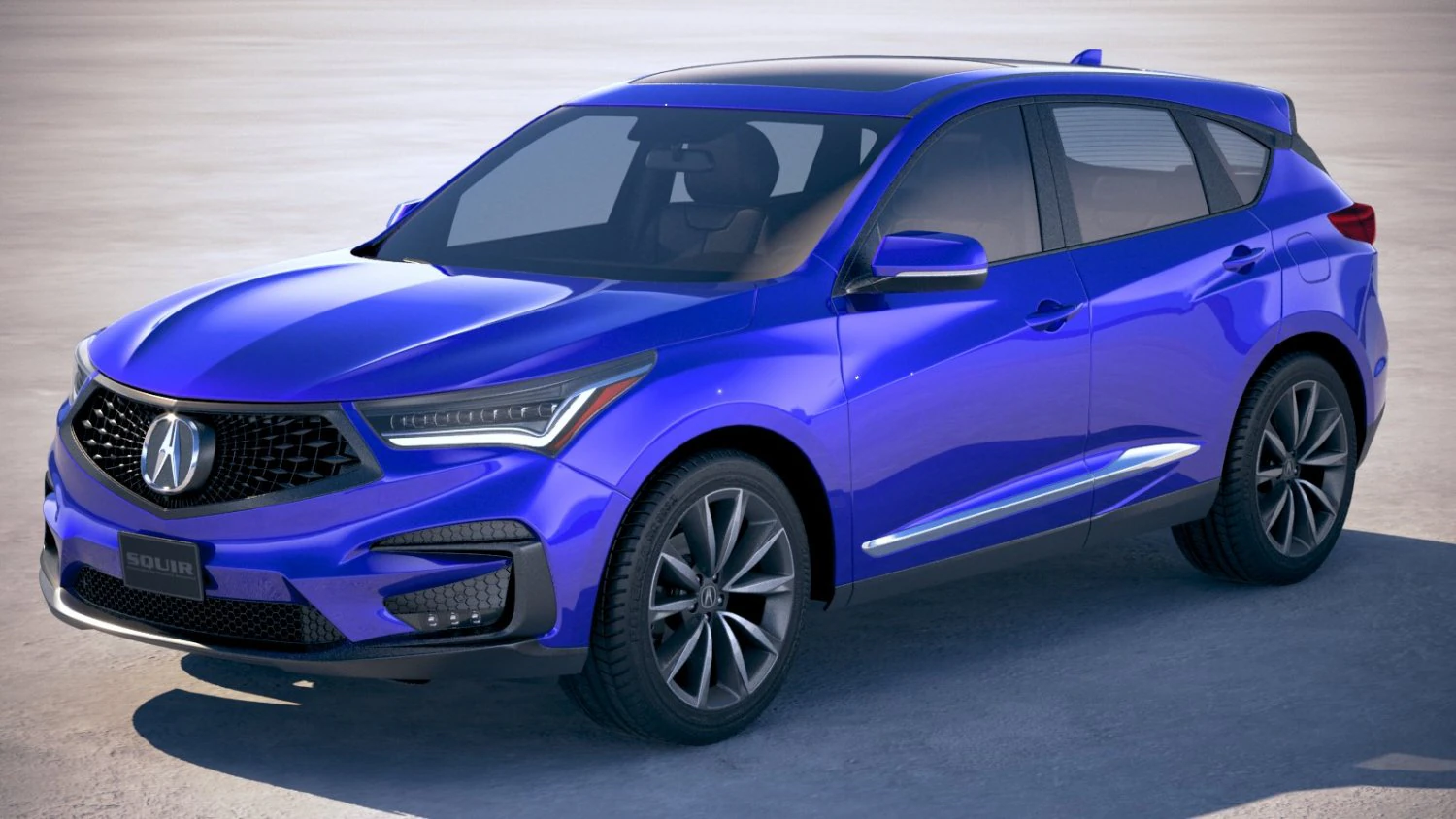 Acura RDX 2019 3D Model .c4d .max .obj .3ds .fbx .stl .blend 