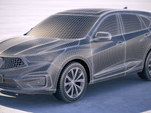 Acura RDX 2019 3D Model
