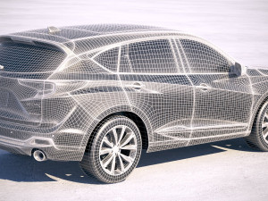 Acura RDX 2019 3D Model
