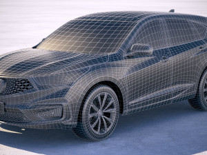 Acura RDX 2019 3D Model