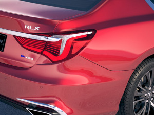 Acura RLX 2018 Modelo 3D