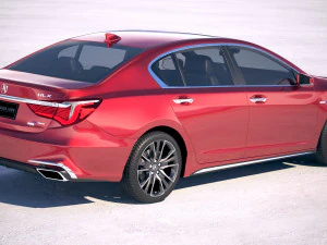 Acura RLX 2018 3D Model