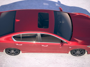 Acura RLX 2018 Modelo 3D