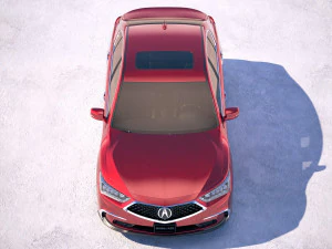 Acura RLX 2018 3D Model