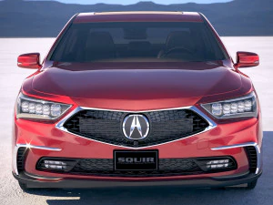 Acura RLX 2018 3D Model