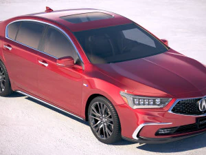 Acura RLX 2018 3D Model