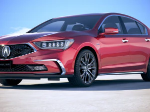 Acura RLX 2018 3D Model