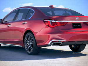Acura RLX 2018 Modelo 3D