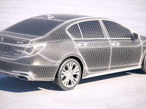 Acura RLX 2018 Modelo 3D