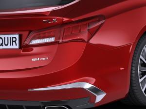 Acura TLX 2018 3D 模型