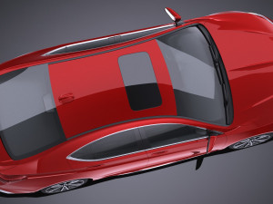 Acura TLX 2018 3D 模型