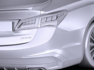Acura TLX 2018 3D 模型