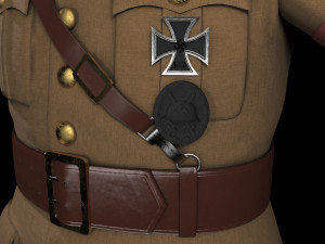 Adolf Hitler Model 3D