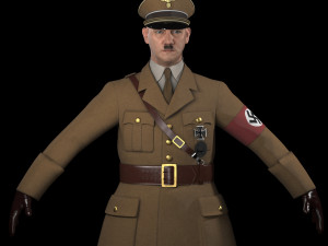 Adolf Hitler Model 3D