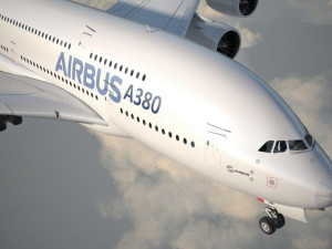 Airbus A380 with interior Modelo 3D