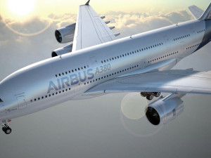 Airbus A380 with interior Modelo 3D