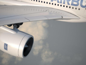 Airbus A380 with interior Modelo 3D