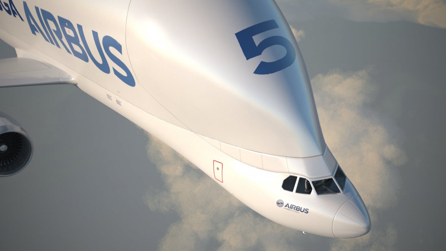 airbus beluga toy