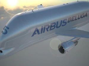 Airbus Beluga XL 3D Model