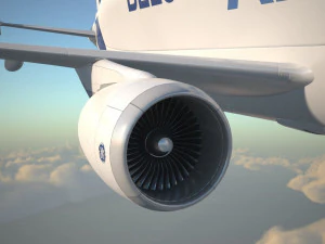 Airbus Beluga XL 3D Model