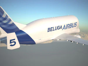 Airbus Beluga XL 3D Model