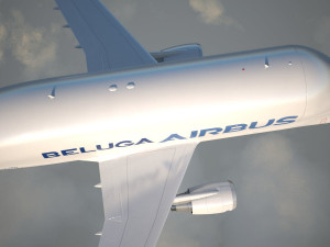 Airbus Beluga XL Modèle 3D
