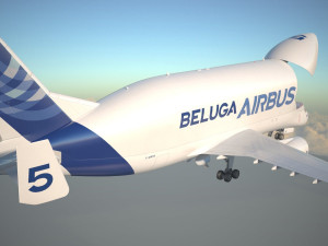 Airbus Beluga XL Modèle 3D